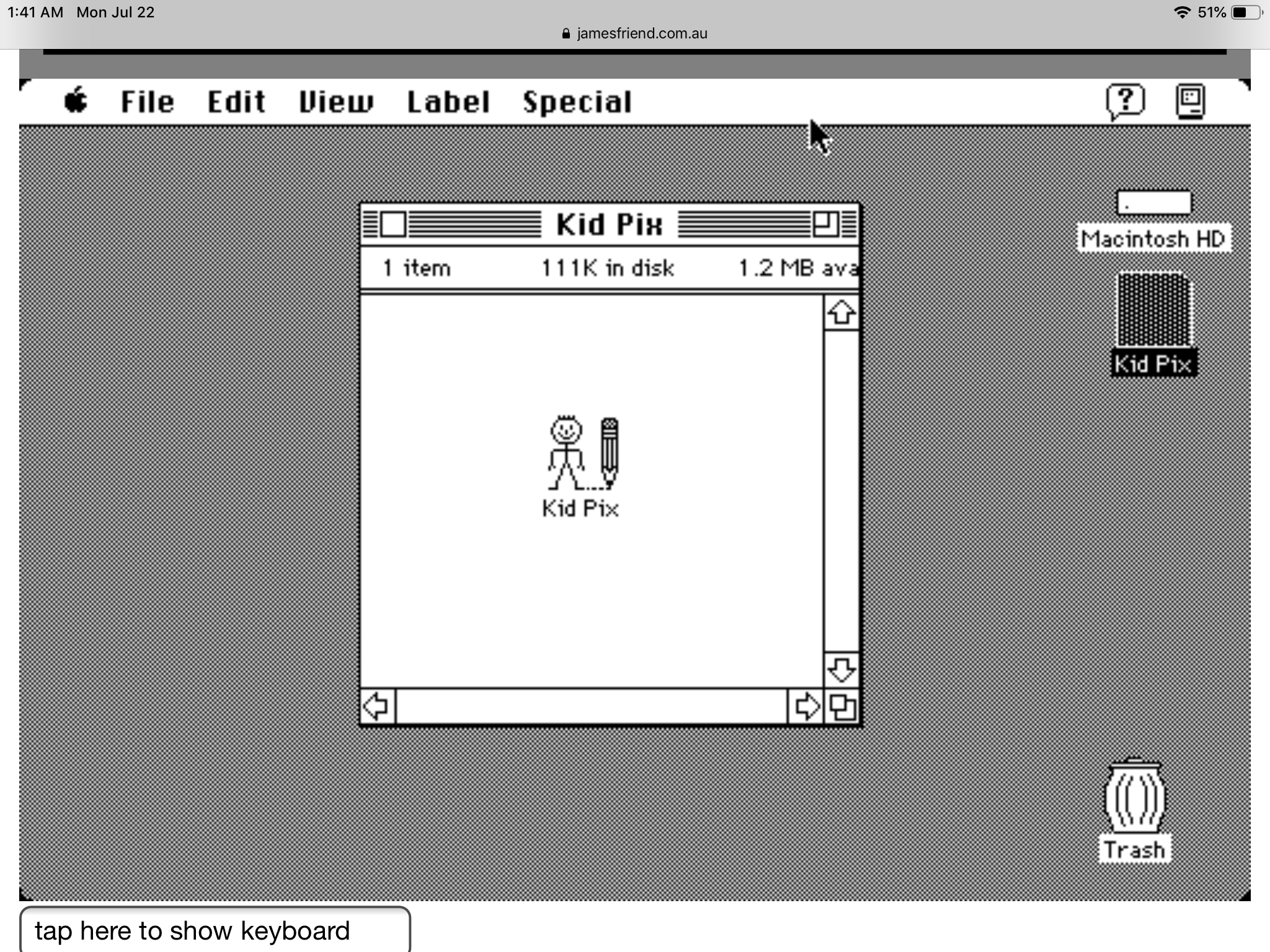 old mac system emulator